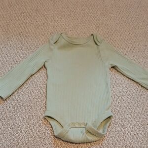 Cloud Island Sage Long Sleeve Bodysuit